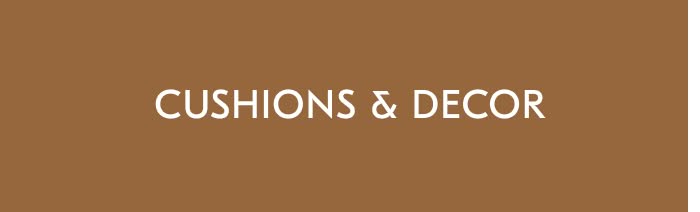 Cushions & Decor