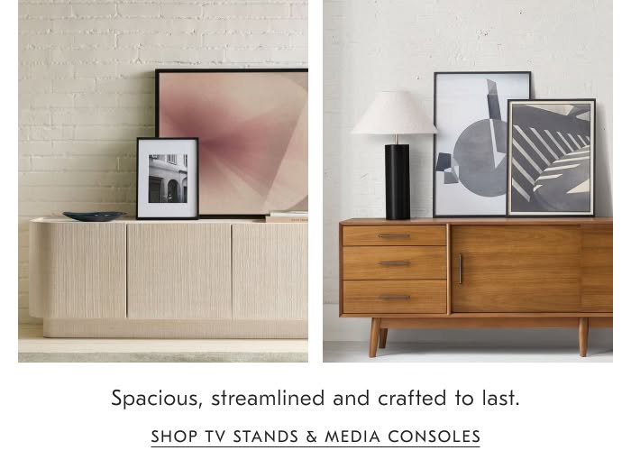TV Stands Media Consoles