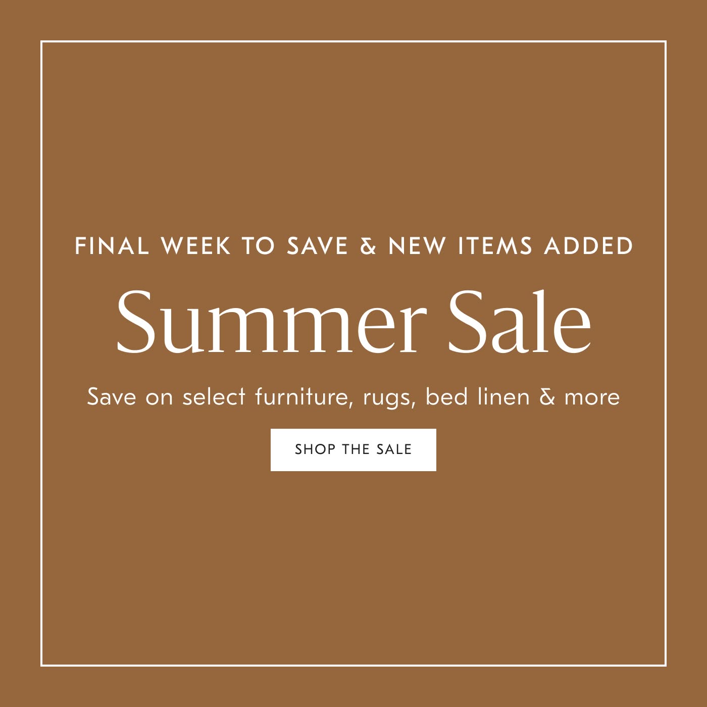 Summer Sale: Up to 50% off - Shop the Sale