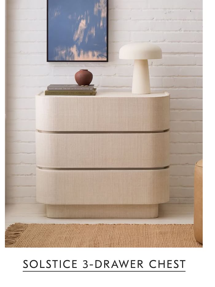 Solstice 3-Drawer Chest