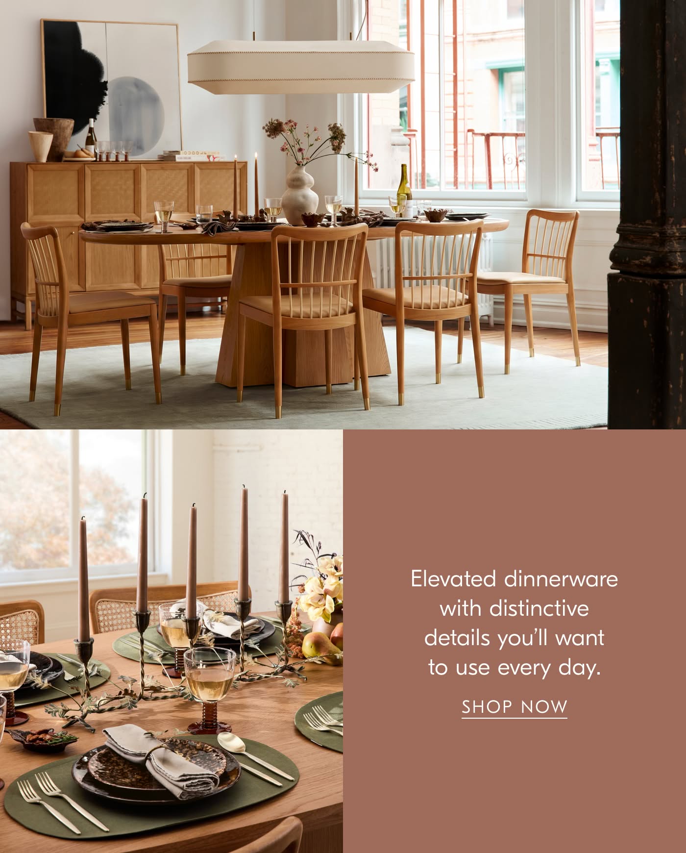 Elevated dinnerware with distinctive details you'll want to use every day - Shop Now
