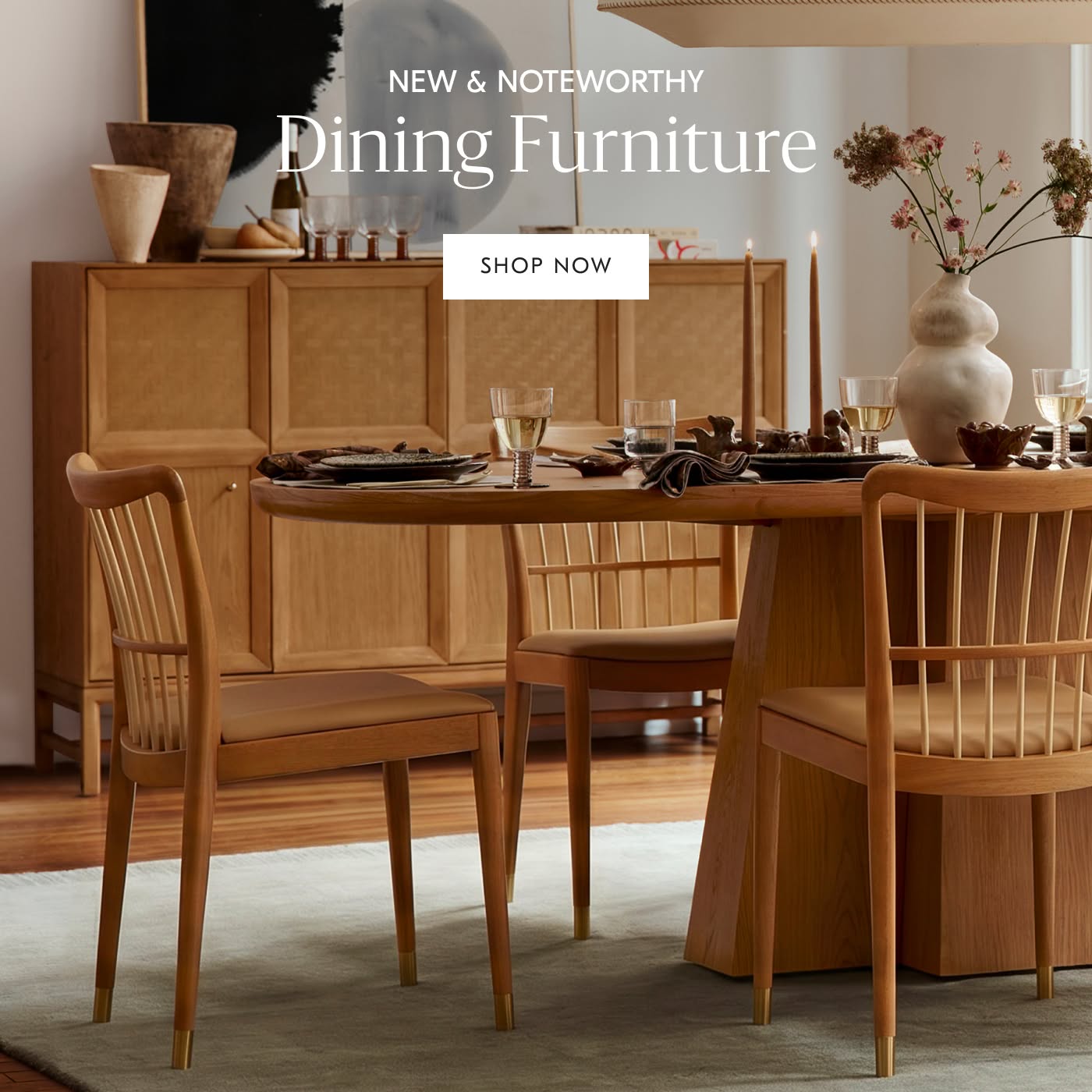 New & Noteworthy Dining Furniture - Shop Now