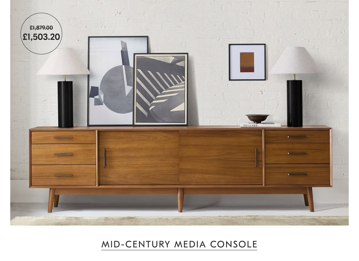 Mid-Century Media Console