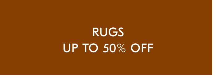 Rugs: Up to 50% Off