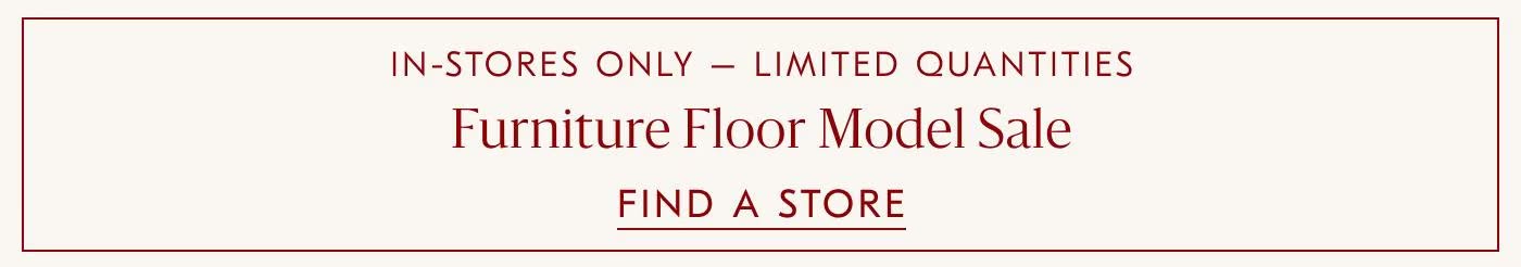 Floor Model Sale