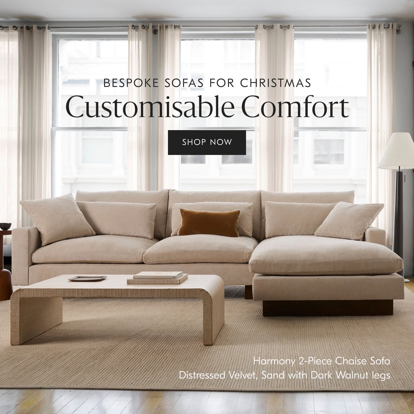 Bespoke Sofas for Christmas - Shop Now