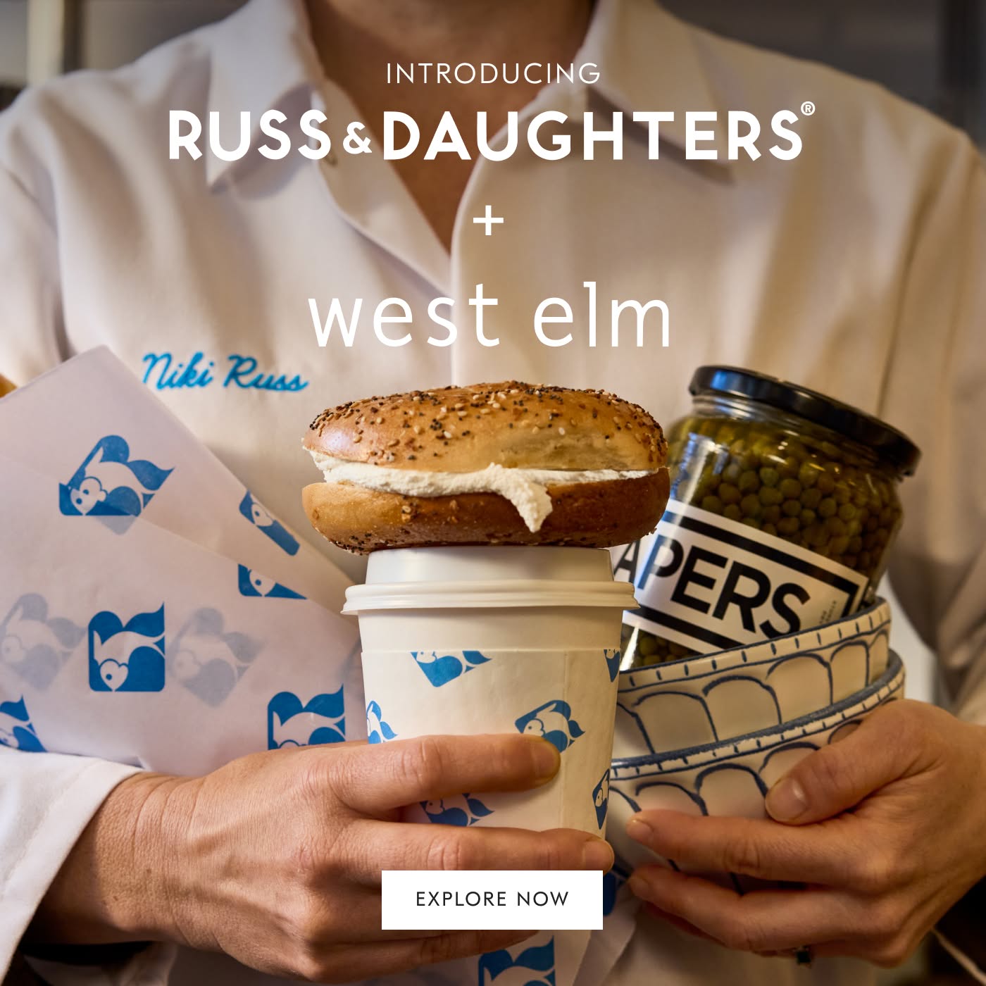 Russ & Daughters + West Elm - Shop Now