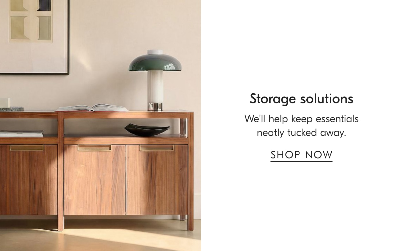 Storage Solutions - Shop Now