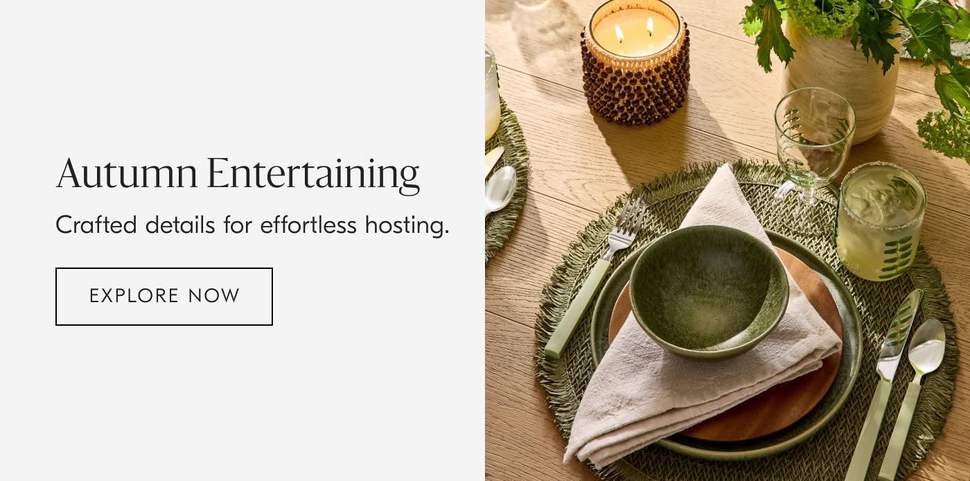 Autumn Entertaining | Crafted details for effortless hosting - Shop Now