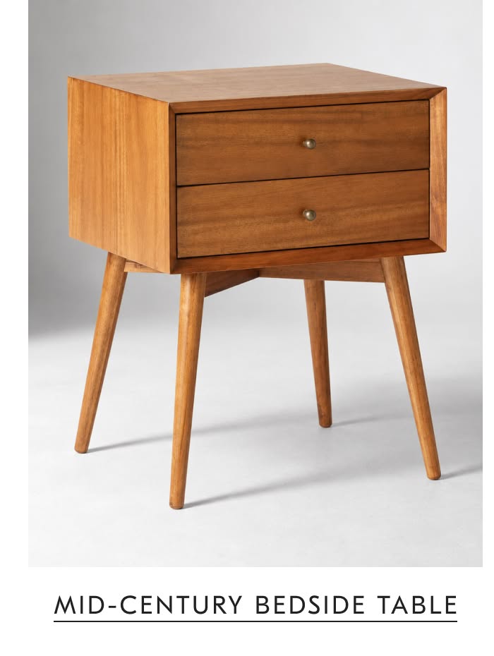 Mid-Century Bedside Table
