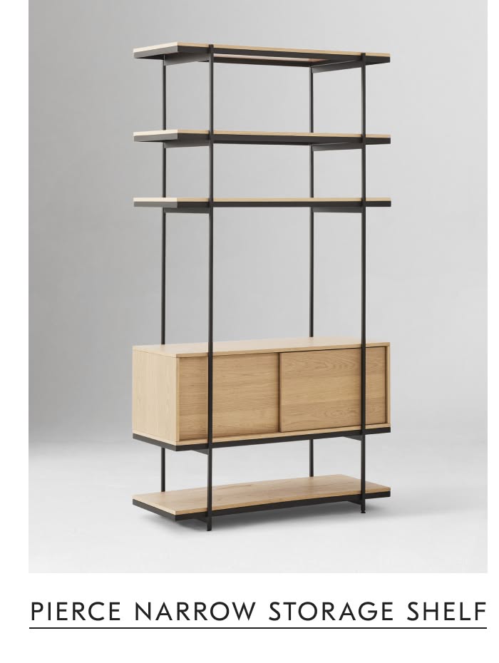 Pierce Narrow Storage Shelf